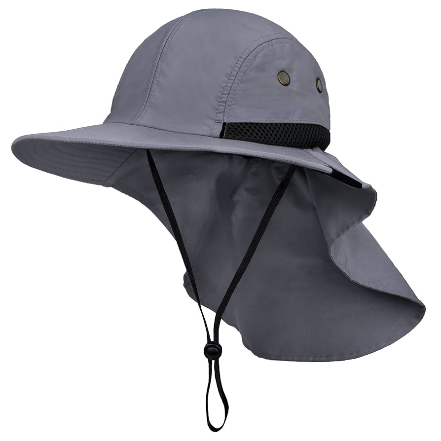 帽子 SEE SEE SUN CAP Foldable Sun Cap, Fishing Hats, UPF 50+ Protection Caps with